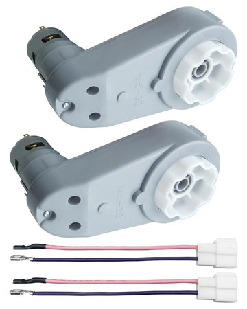 Wumzij 2Pcs 24 Volt Rs775 Kids Ride On Car Gearbox, 18V-24V Children Electric Car Gearbox High Speed Diy Upgrade Power Wheel For