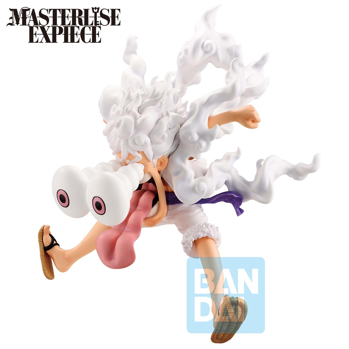Ichibansho Figure - One Piece - Monkey D. Luffy Gear 5 (Road To King Of The Pirates), Bandai Spirits Masterlise Collectible Stat