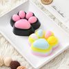 2Pcs Taba Squeeze Paw Toys for Stress Relief, Cute Kawaii Fufu Squishies Cat Paw Sensory Toys, Novelty Cute Things Sticky Squish