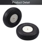 Fielect 5 inch RC Model Airplane Super Light Sponge Tire Tail Wheel Tire and Wheel Sets for RC Car Airplane PU Sponge Tire with