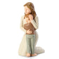 Hensonever Mother And Son Figurines, Sculpted Hand-Painted Mom And Son Statues Gifts For Mother’S Day Anniversary Birthday