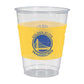 Amscan Golden State Warriors Plastic Cups - 16 Oz. Pack Of 25, Multicolor