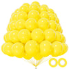 Kawkalsh 200Pcs 5 Inch Yellow Balloons, Small Mini Latex Balloons For Party Birthday Baby Shower Anniversary Festival Arch Garla