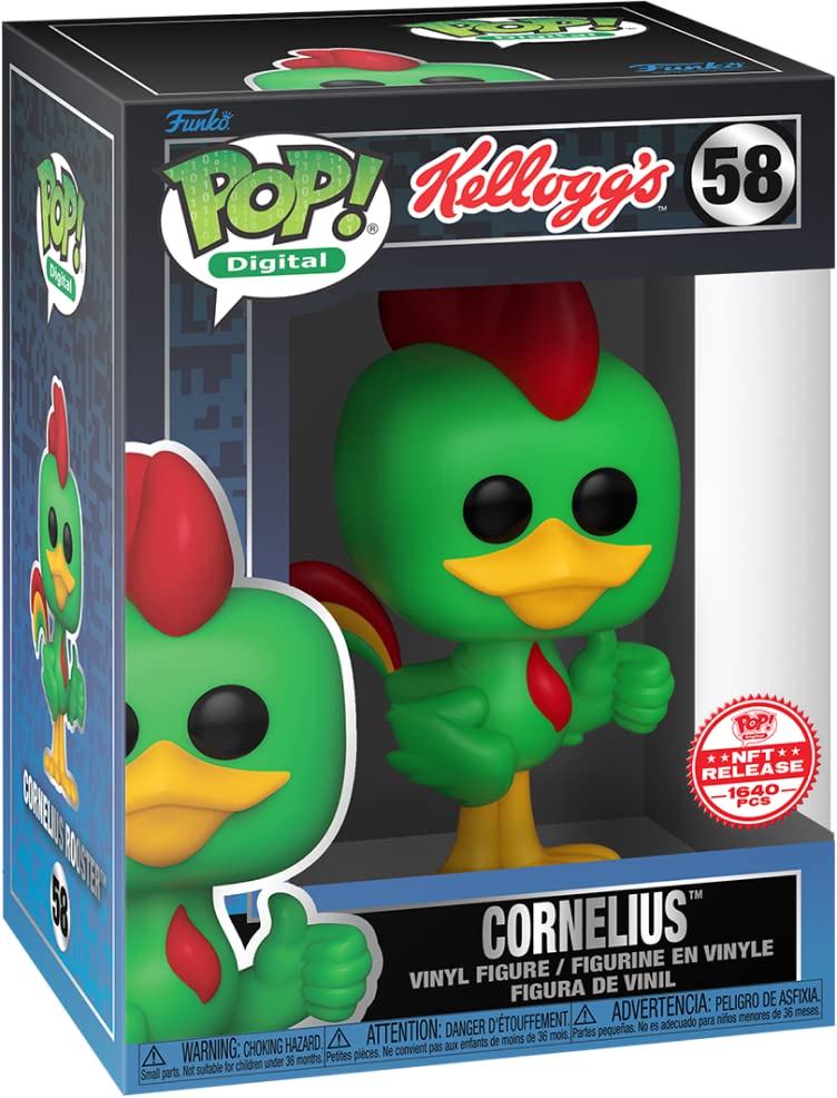 Funko Pop! Digital Cornelius Nft Release Exclusive Physical Pop