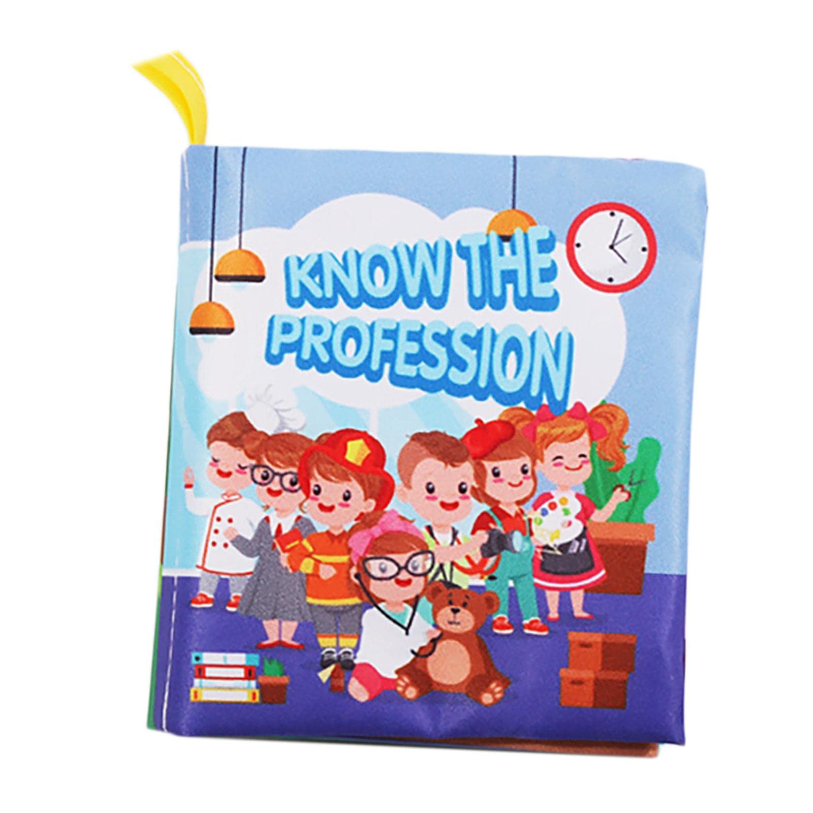 Club BollywoodCrinkle Cloth Book Educational Sensory Toy Car Airplane Toy For Newborn Occupation |Baby|Toys For Baby|Other Toys 