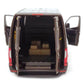KiNSMART Mercedes-Benz Sprinter UPS Edition Cargo Van, 1:48 O Scale Die Cast Metal, Brown, Model KT5430D, Pull-Back Action