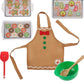 The Elf on The Shelf Itty Bitty Baker Outfit - 7 Piece Claus Couture limited availability 2019 Holiday Outfit - Baking Sheets  Spoon  and Apron Included - Christmas Cookie Baking Set for Both Boy and Girl Elves