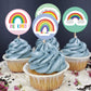 500 Pieces(8 Patterns)Rainbow Stickers Colorful Fashion Graffiti Rolls Self Adhesive Seals For Kids Girls Boys Teens Adults For