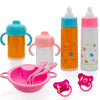 Saiburaz Baby Doll Bottle Accessories Toys Baby Doll Magic Bottles Playset Disappearing Bottles With Pacifier For Little Girls (Big Set(For 12-18' Doll))