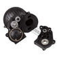 INJORA Complete Gearbox Transmission with Gears Set 1/10 RC Crawler Car Axial SCX10 SCX10 II 90046 Upgrade Part (Black Complete