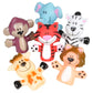 2' Zoo Animal Finger Puppets