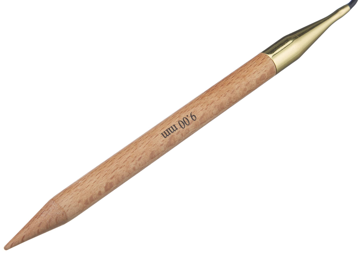 KnitPro KP35346 100 cm x 9 mm Basix Fixed Circular Needles, Birch
