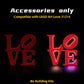 Brickbling Led Light Compatible With Lego Art Love Sculpture, Creative Lighting Kit Compatible With Lego 31214 - Gift Ideas For