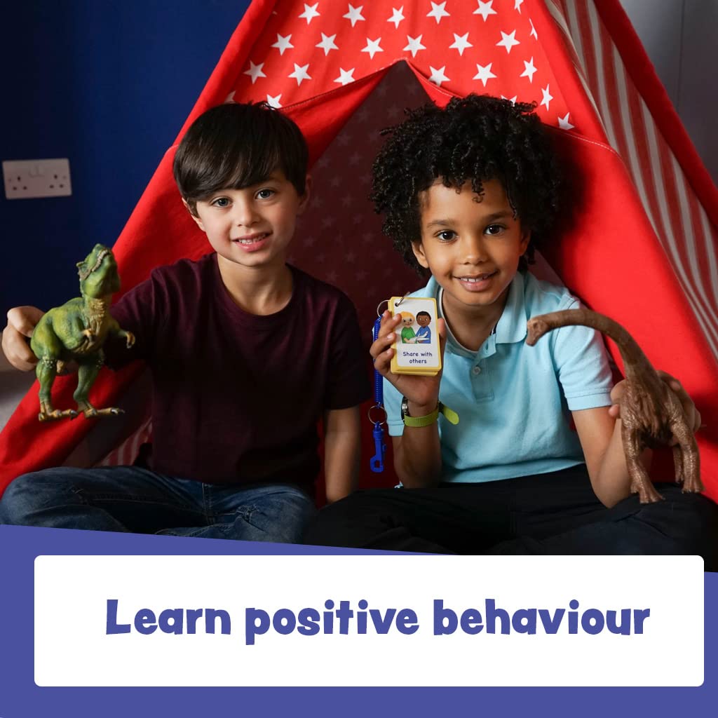 My Behaviour Cards 27 Flash Cards For Visual Aid Special Ed, Speech Delay Non Verbal Children And Adults With Autism Or Special Needs