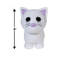 Adopt Me! Collector Plush - Snow Cat - Series 2 - in-Game Stylization Plush - limited availability Virtual Item Code Included - Toys for Kids Featuring Your Favorite Pet  Ages 6+