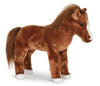 Bearington Blaze Plush Stuffed Animal Brown Horse, 13.5" - Soft Plush Material, Model 241550