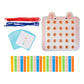 Calandis Lacing Threading Toy With Cards Travel Toy For Car Age 3 4 5 6 Airplane Rabbit | Developmental Baby Toys | Toys For Bab