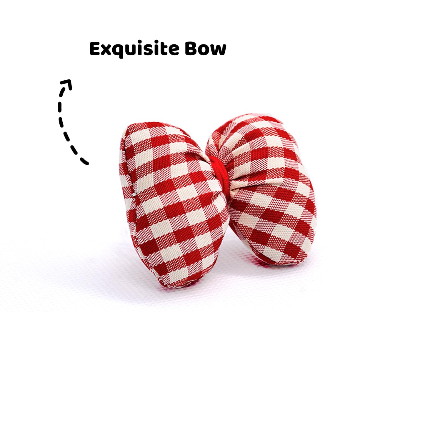 LYBHYQTII Doll Clothes for 17cm Dolls Cute Style enhanced Handmade Outfit 3 Piece Set Including a Denim Dress  Red Bow and Bag - Dolls Clothes Accessories for Play & Display - No Doll (Blue)