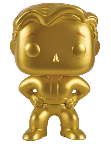 Funko - Figurine Fallout - Vault Boy Gold Exclu Pop 10Cm - 0889698111287