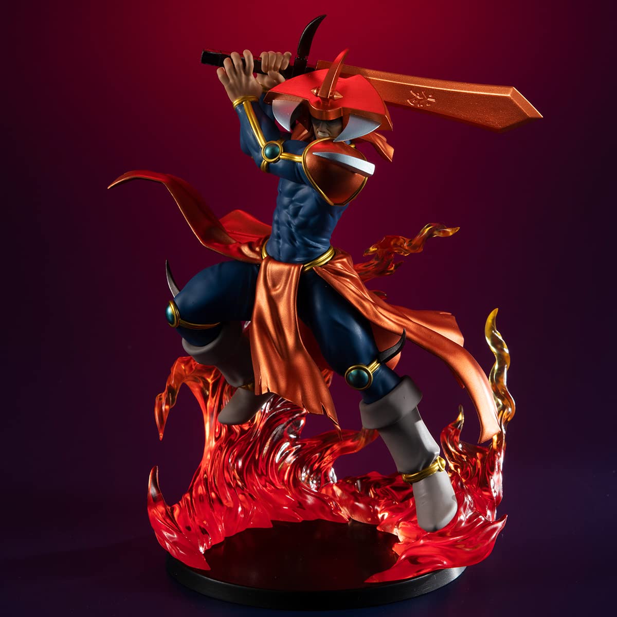 Megahouse - Yu-Gi-Oh! - Flame decorative replica bladesman  Monsters Chronicle Collectible Figure