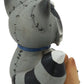 Furry Bones Ebros Furrybones Bandit The Raccoon Voodoo Stitched Skeleton Statue 3' Tall Night Bandit Rodent Figurine