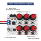 LewanSoul RC Digital Servo Tester - 6 Channel Motor Controller with Over-Current Protection, PVC, 2 Control Modes, SG_B073XZH264_US
