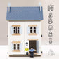 Le Toy Van Wooden Sky Doll House - 2 Storey with Attic, White, Small, Model H127, Ideal for Ages 3+