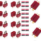 FLY RC 10 Pairs T Plug Connectors Male and Female with 20pcs Shrink Tubing for RC LiPo Battery