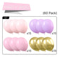 Partywoo Purple Pink Gold Balloons, 60 Pcs 12 Inch Purple Balloons, Light Pink Balloons, Gold Metallic Balloons And Pink Balloons, Purple Pink Balloons For Princess Birthday Party, Purple Baby Shower
