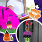 Vodedrge Halloween Party Favors For Kids, Halloween Toys Bulk With Keychain, 24 Pack Mini Pop Bubbles, Stress Toys, Stress Relie