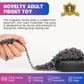 Slime Magnetic Putty Party Favors - Cool Fidget Ferrite With Rattle Oval Magnet, Stones Eggs - Novelty EDC Toy & Science Kit Gif