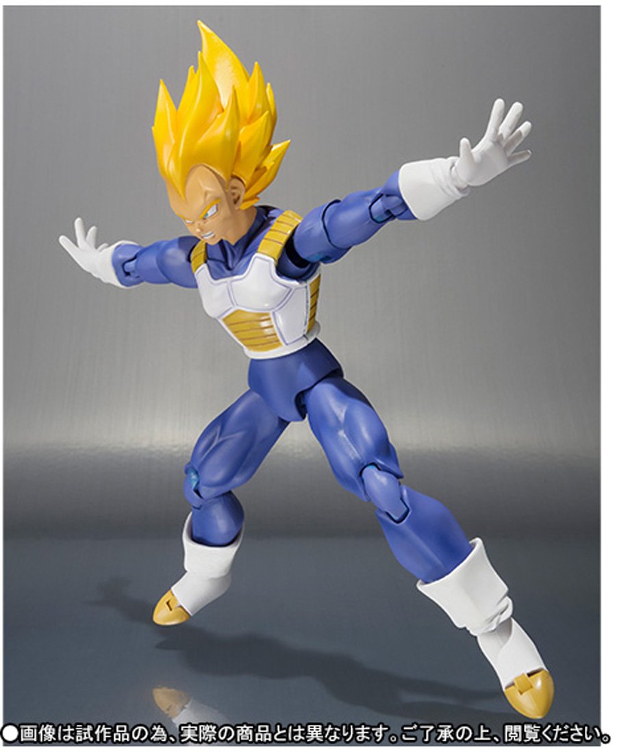 Bandai Tamashii Nations Super Saiyan Vegeta enhanced Color Edition Action Figure