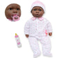 Jc Toys - La Baby | African American 20-Inch Large Soft Body Baby Doll | Washable | Removable Pink Outfit W/ Hat And Pacifier | For Children 2 Years +