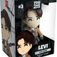 Youtooz Levi Vinyl Figure, 4.5' Levi From Attack On Titan Series, High Detailed Collectible Figure Attack On Titan Collection, White