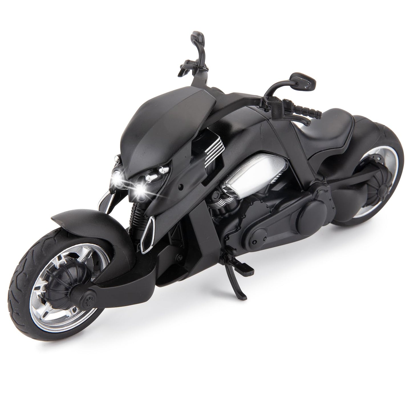 Bdtctk 1:12 Compatible For Travertson V-Rex Motorcycle Toy Car, Model Car, Collection And Decoration Gift Toy For Adults And Kid