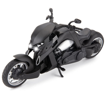 Bdtctk 1:12 Compatible For Travertson V-Rex Motorcycle Toy Car, Model Car, Collection And Decoration Gift Toy For Adults And Kid