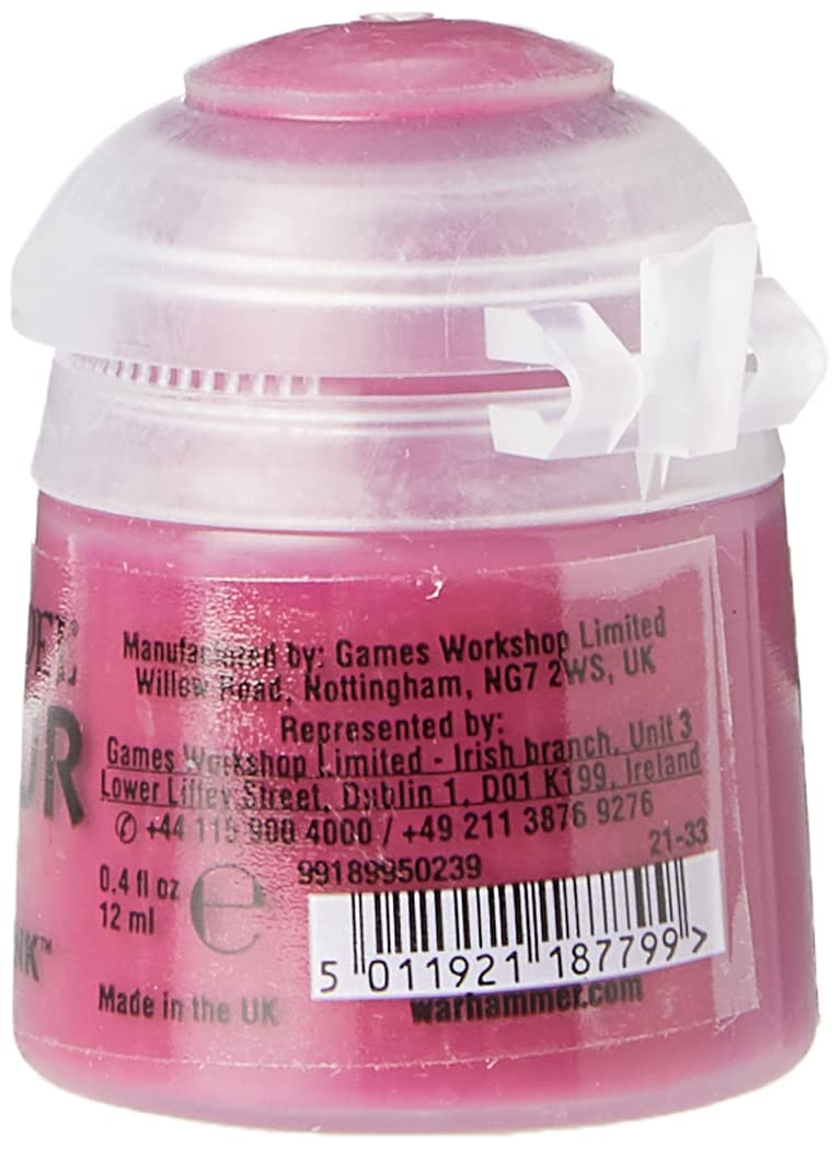 Games Workshop - Citadel Colour Base: Screamer Pink (12Ml) Paint