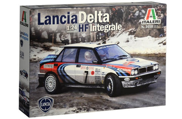 Italeri 1/24 Lancia Delta Hf Integrale 1990 Monte Carlo Rally Model Car It3658