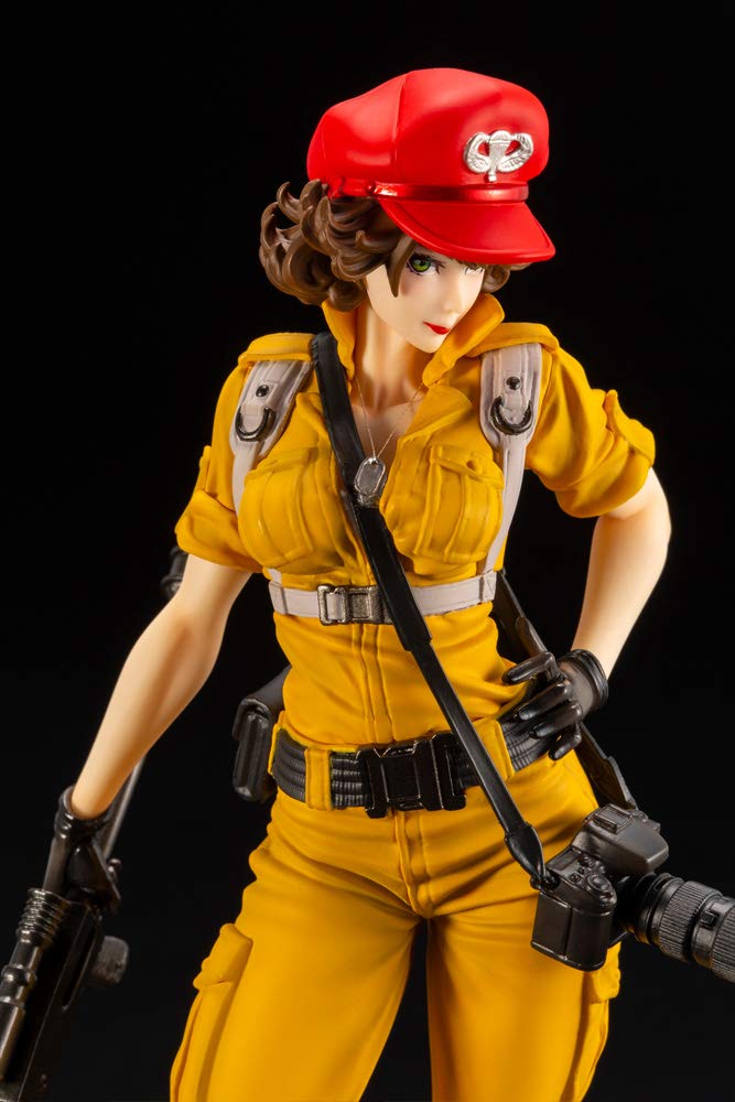 Kotobukiya Gi Joe: Lady Jaye (Canary Ann Version) Bishoujo Statue, Multicolor