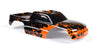 Summitlink Custom Body Compatible For 1/10 Scale Rc Car Or Truck (Truck Not Included) (Muddy Orange Over Black)