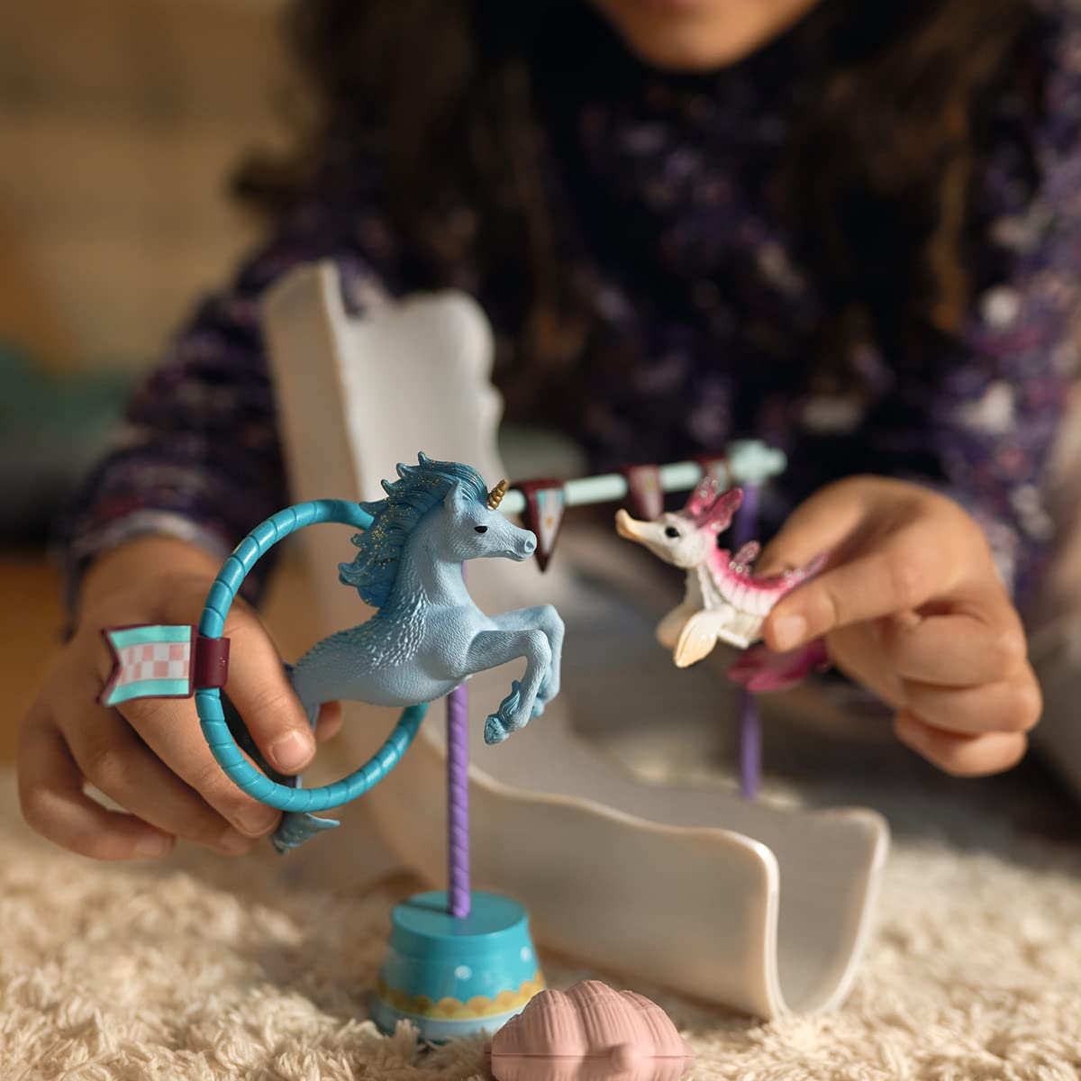 Schleich Bayala, Unicorn Gifts For Girls And Boys, Magical Underwater Tournament 18-Piece Set With Mermaid Animal Toys, Ages 5+