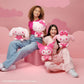 Hello Kitty My Melody 12" Pink Monochrome Plush Toy - Soft Polyester Stuffed Animal
