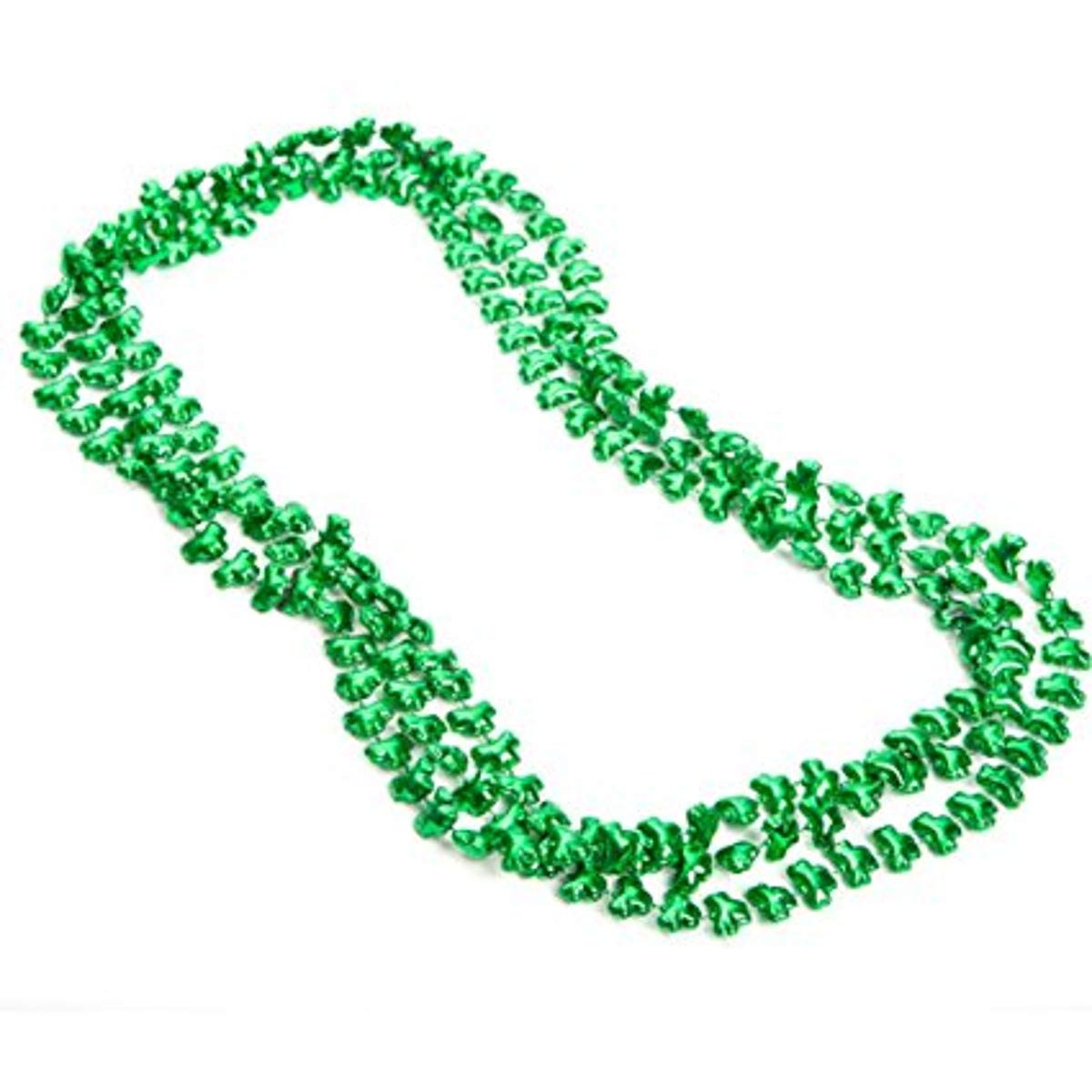 Blinkee Shamrock Beaded Necklaces Pack Of 12