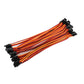 OliYin 20pcs 5.90inch 22awg 60 Cores Male to Male Lead Plug Servo Extension Wire Cable Line for RC Model Aircraft Stranded Futab