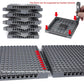 Wsryltch Brick 16X16 Plate 1/3 With Holes,Pins Suppor Pillar Accessories,Classic Building Block Bulk Parts And Pieces Sets - Com