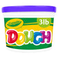 Crayola Dough - Purple (3lb), Bulk Modeling Dough for Kids, Clay Alternative, Resealable Tub, Ages 3+, Great for Kids Arts & Cra