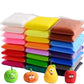 Firstly Traders Air Dry Clay, Colorful Children Modeling Soft Clay With Tools, Perfect Gifts For Kids (24)