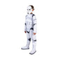 Star Wars Stormtrooper QUALUX Costume (Child) - Qualux Jumpsuit with 3D Half Mask (Small) White