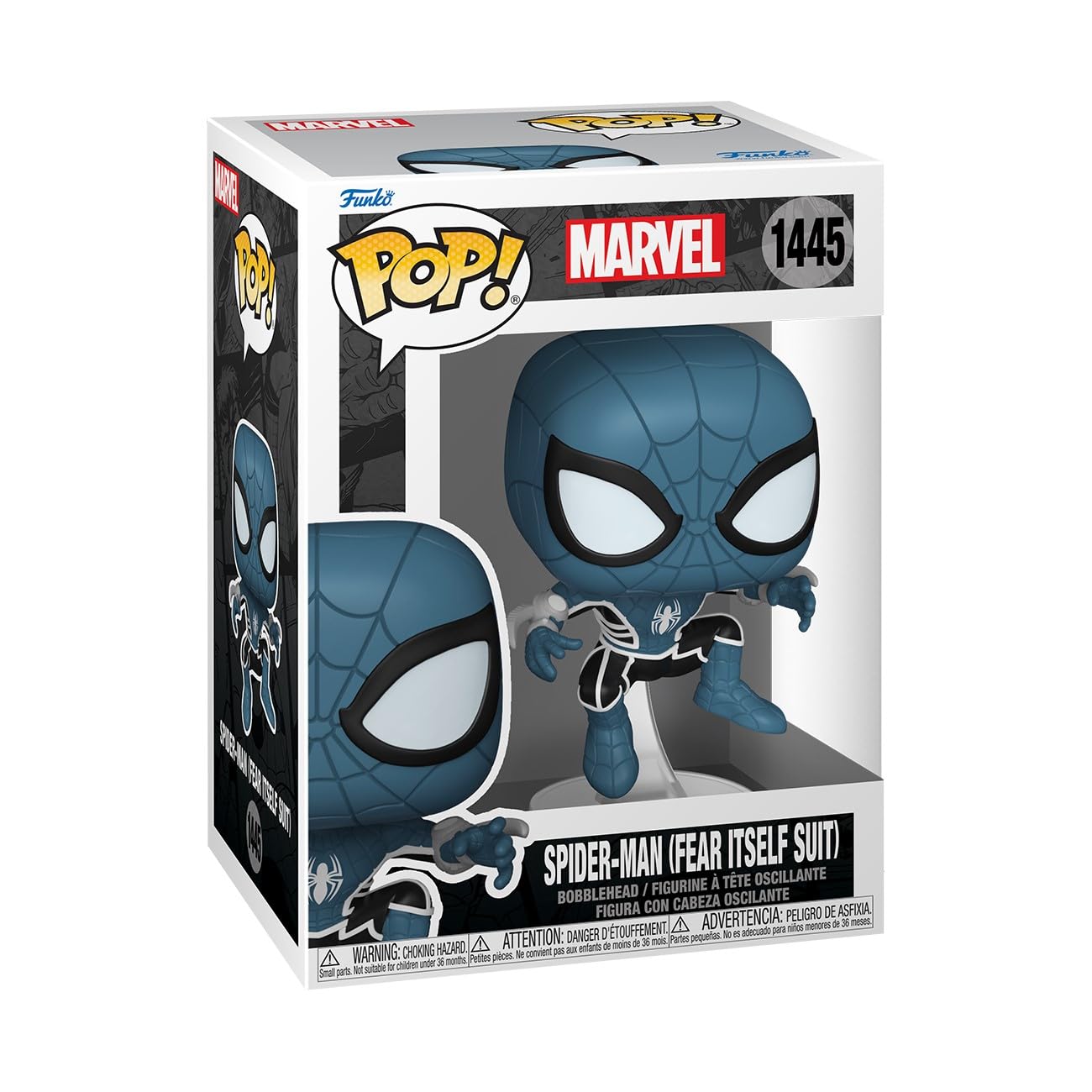 Funko POP Marvel: Spider-Man Comics - Spider-Man - (Asgardian protective covering) - Marvel Comics - Collectable Vinyl Figure - Gift Idea - Official Merchandise - for Kids & mature-themeds - Comic Books Fans