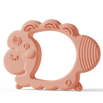 Moonkie Teething Toy, Safe & Easy To Hold Bpa Free Silicone Baby Soothing Teethers, Prevent Finger Sucking Teether Toys Best For